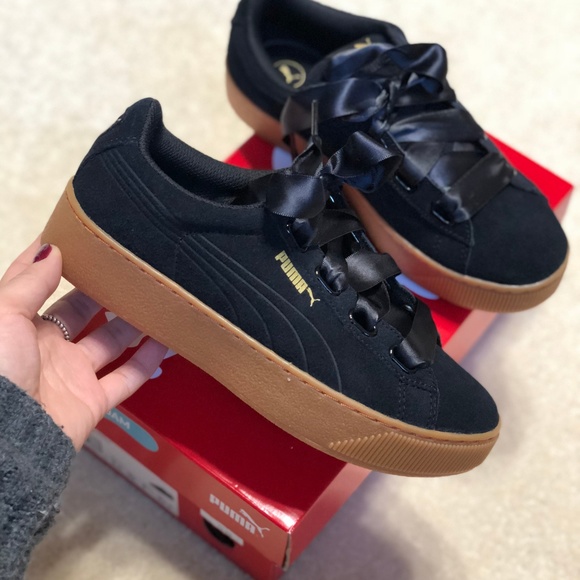 PUMA Vikky Platform Ribbon women softfoam shoe - Picture 2 of 5